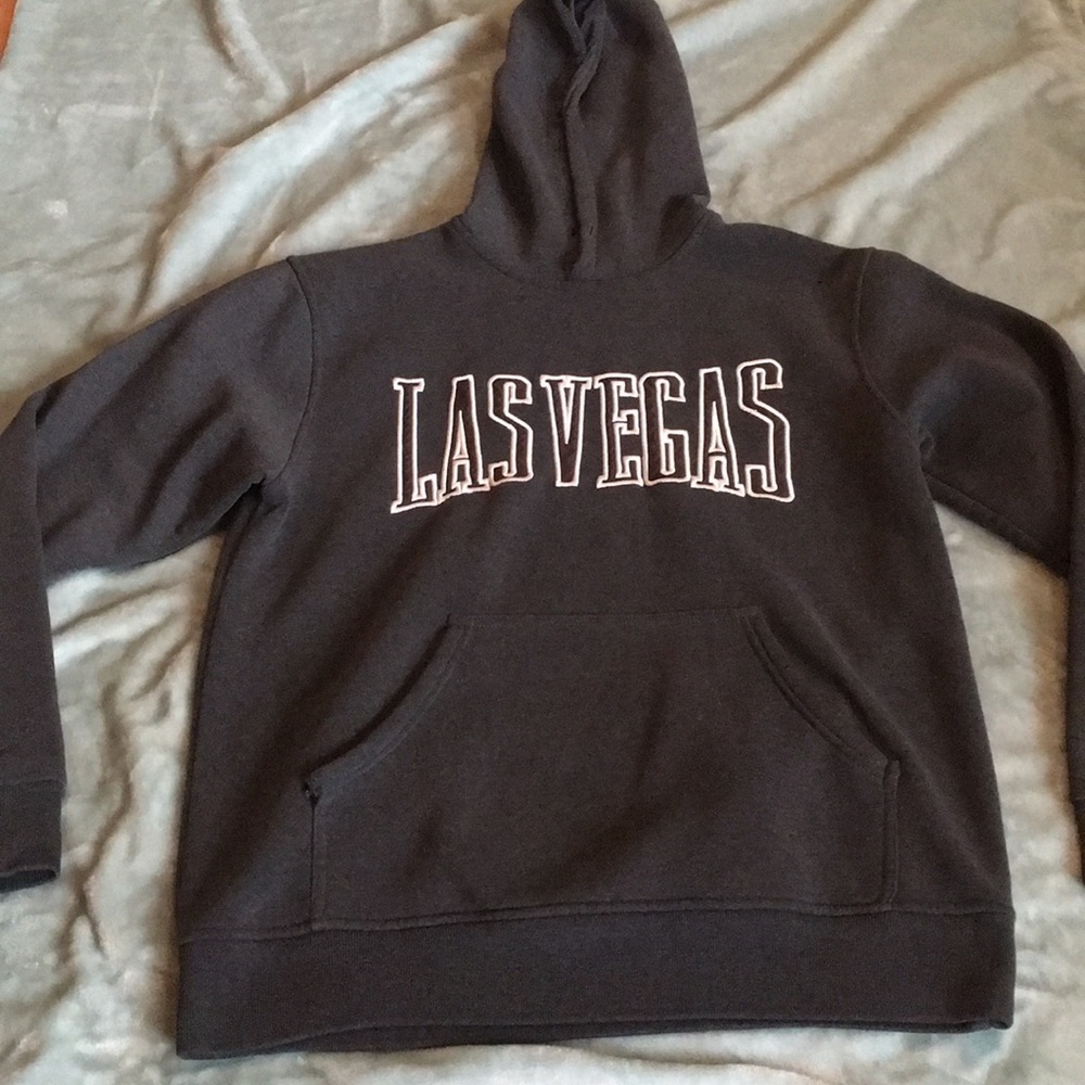 Men's Las Vegas sweatshirt.